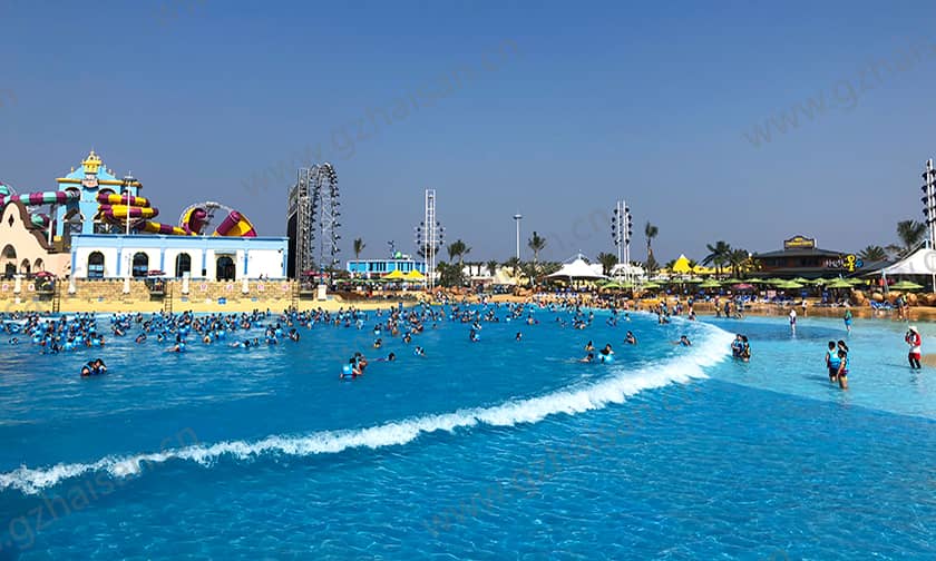 浙江宁波阿拉的海水上乐园