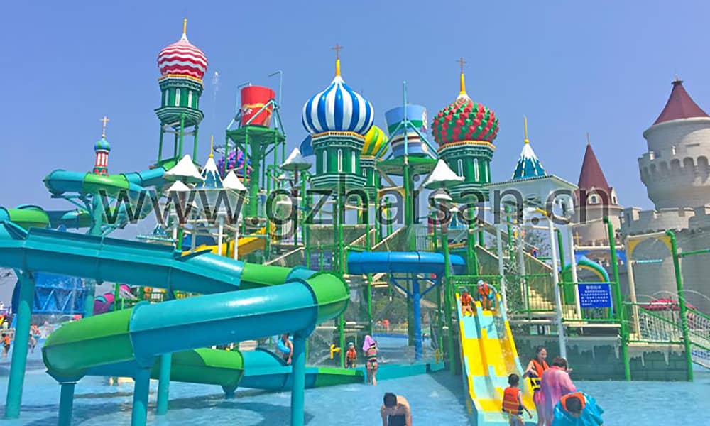 多达47种功能的超大型主题水寨