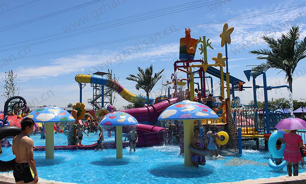 河北保定海森水上大世界小树屋、戏水小品